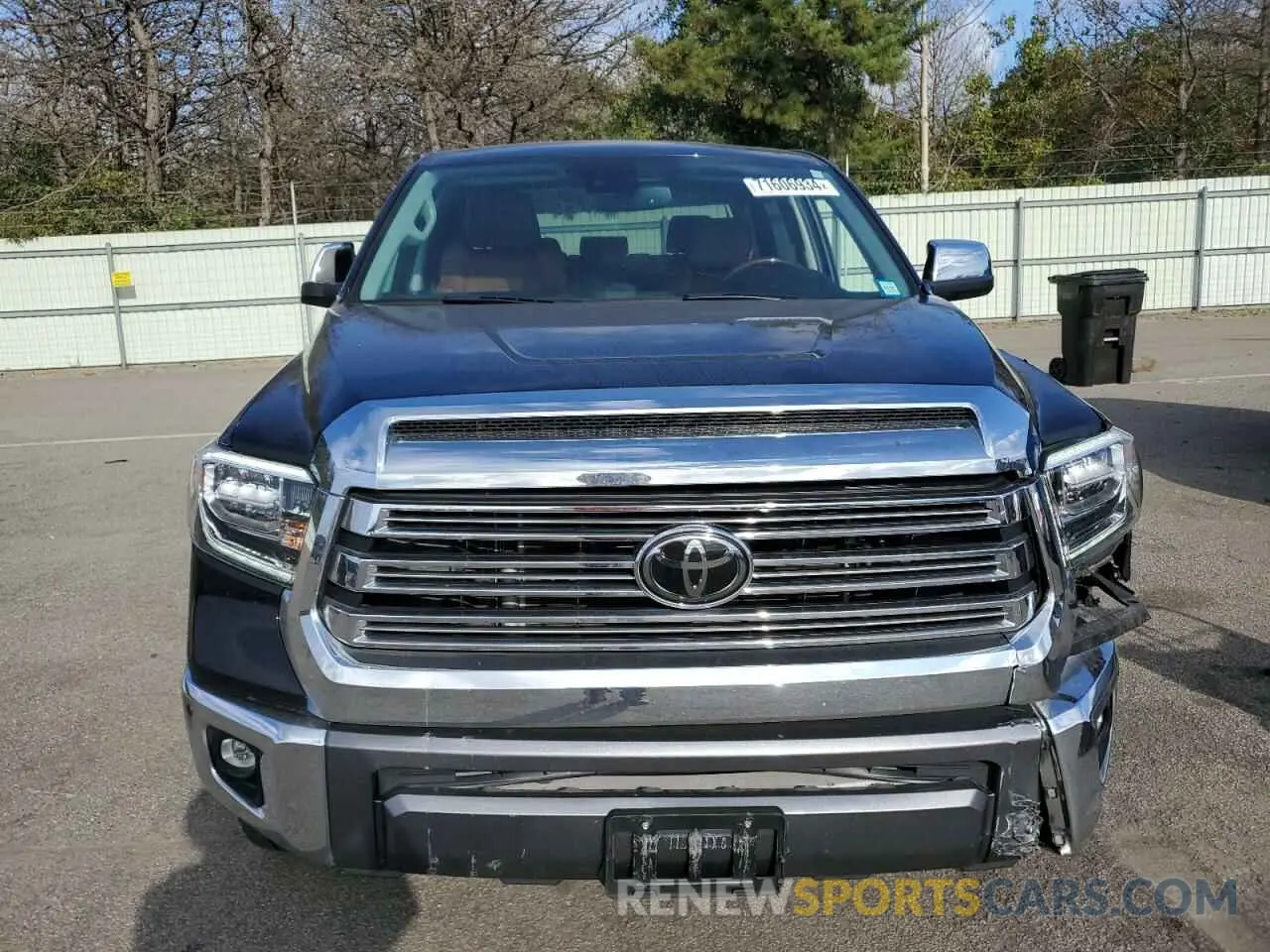 5 fotografías del automóvil dañado 5TFAY5F13LX891536 TOYOTA TUNDRA 2020