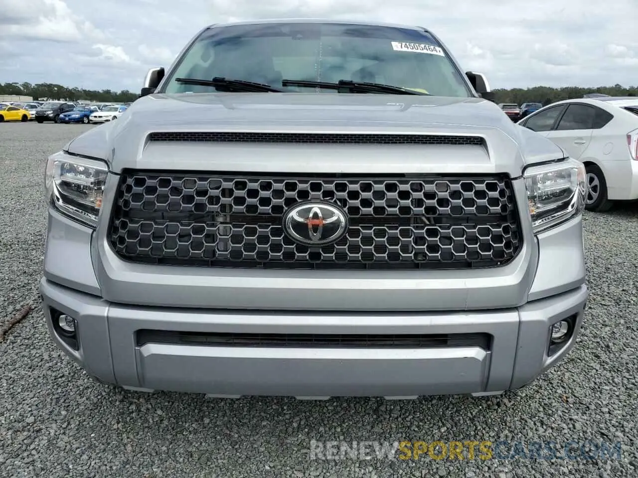 5 fotografías del automóvil dañado 5TFAY5F13LX933090 TOYOTA TUNDRA 2020