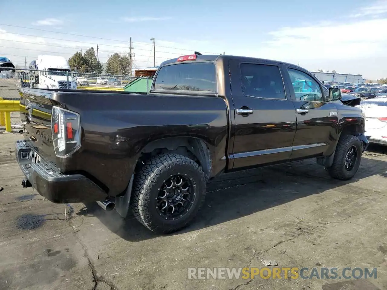 3 fotografías del automóvil dañado 5TFAY5F14LX934460 TOYOTA TUNDRA 2020