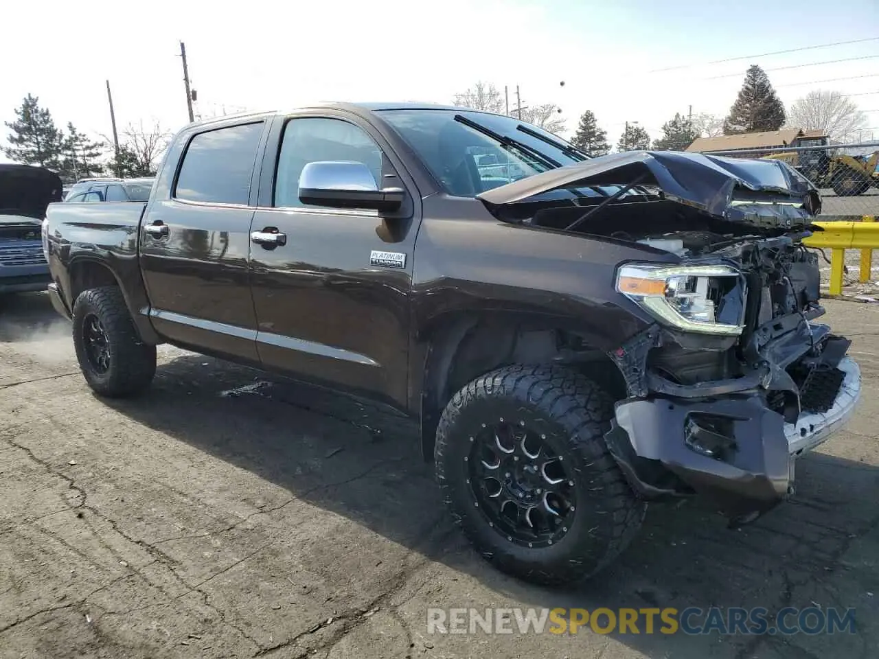 4 fotografías del automóvil dañado 5TFAY5F14LX934460 TOYOTA TUNDRA 2020