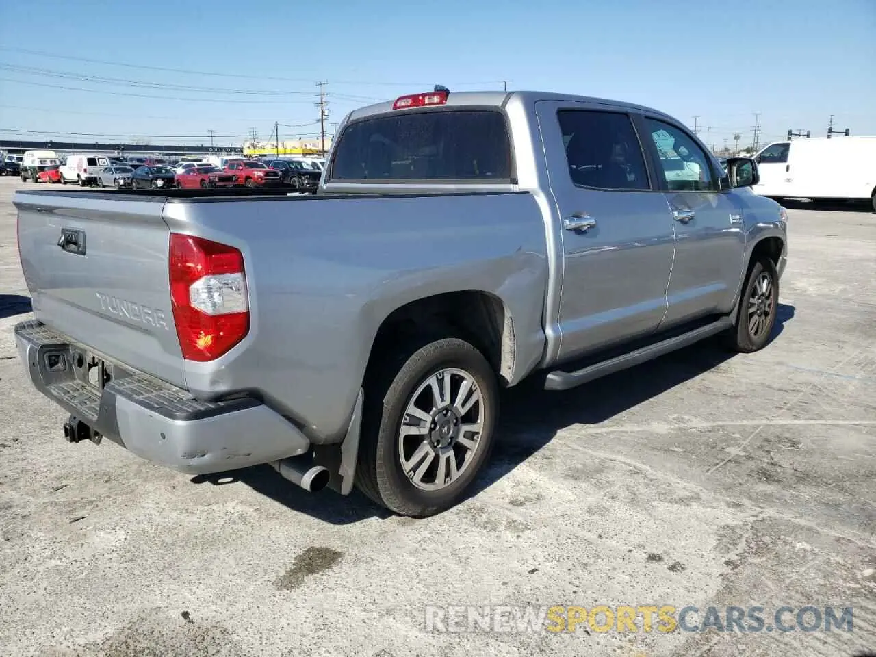 4 fotografías del automóvil dañado 5TFAY5F15LX916761 TOYOTA TUNDRA 2020
