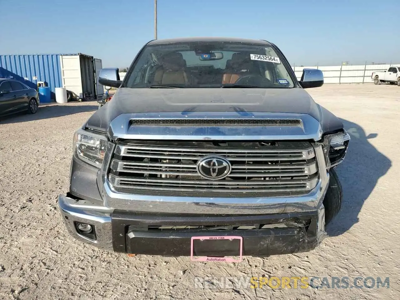5 fotografías del automóvil dañado 5TFAY5F15LX947959 TOYOTA TUNDRA 2020