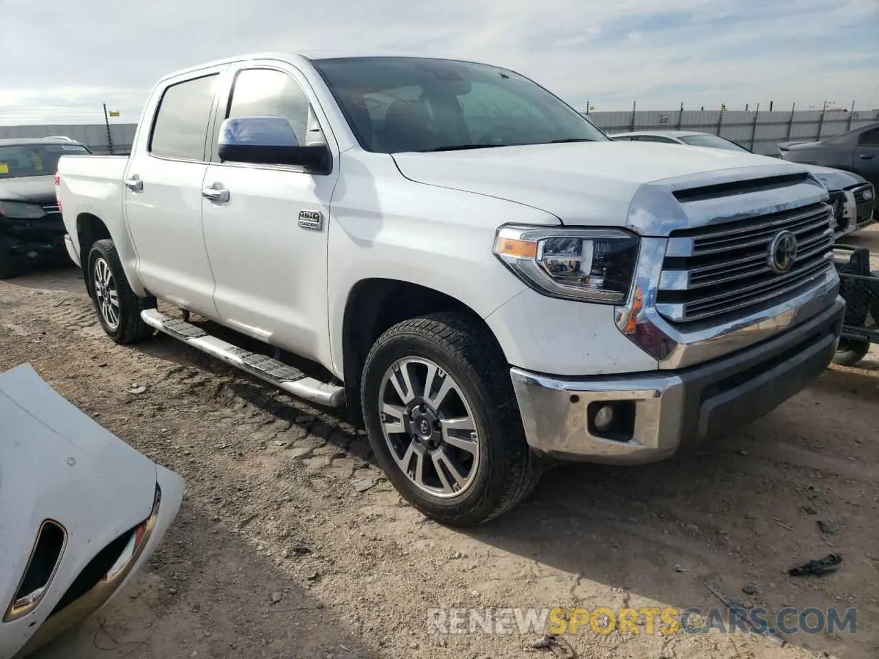 1 fotografías del automóvil dañado 5TFAY5F16LX925078 TOYOTA TUNDRA 2020