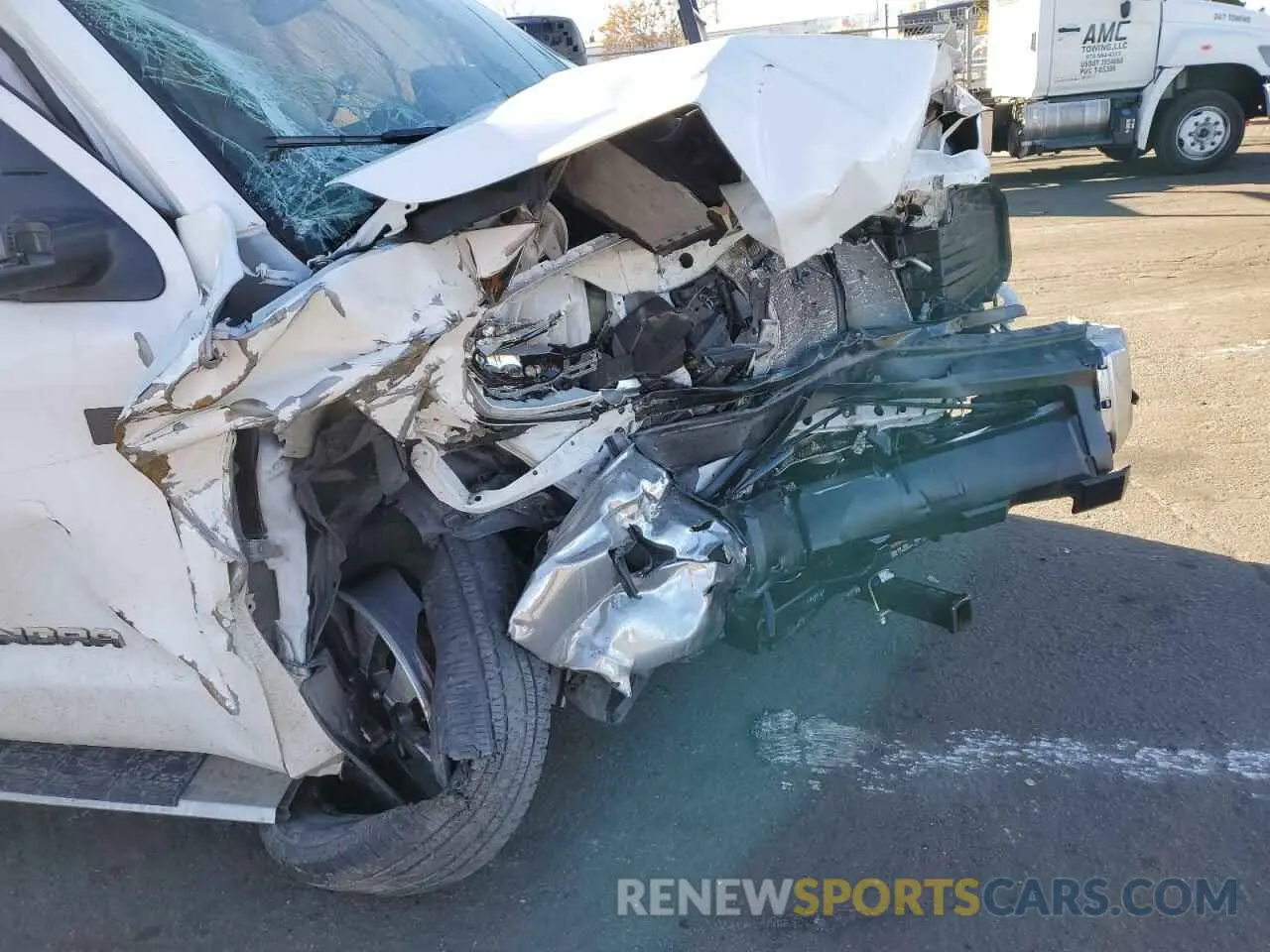 9 fotografías del automóvil dañado 5TFBY5F13LX868326 TOYOTA TUNDRA 2020