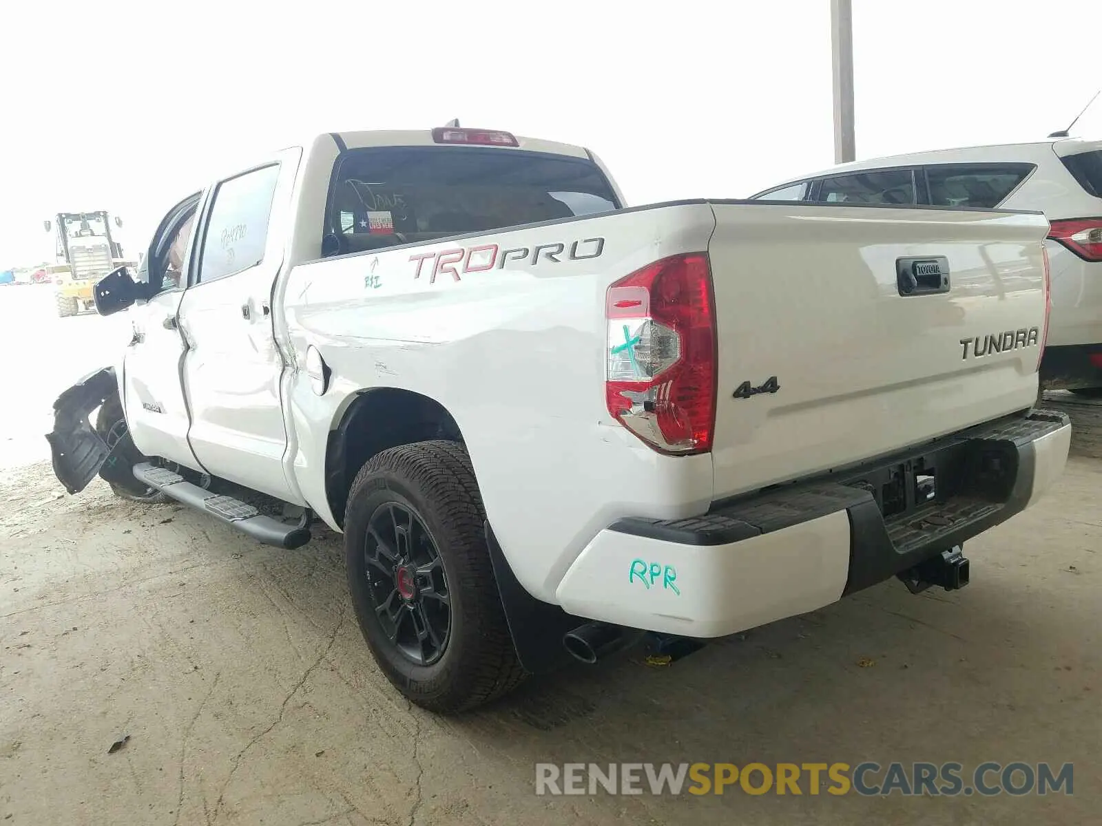 3 fotografías del automóvil dañado 5TFDY5F10LX904790 TOYOTA TUNDRA 2020