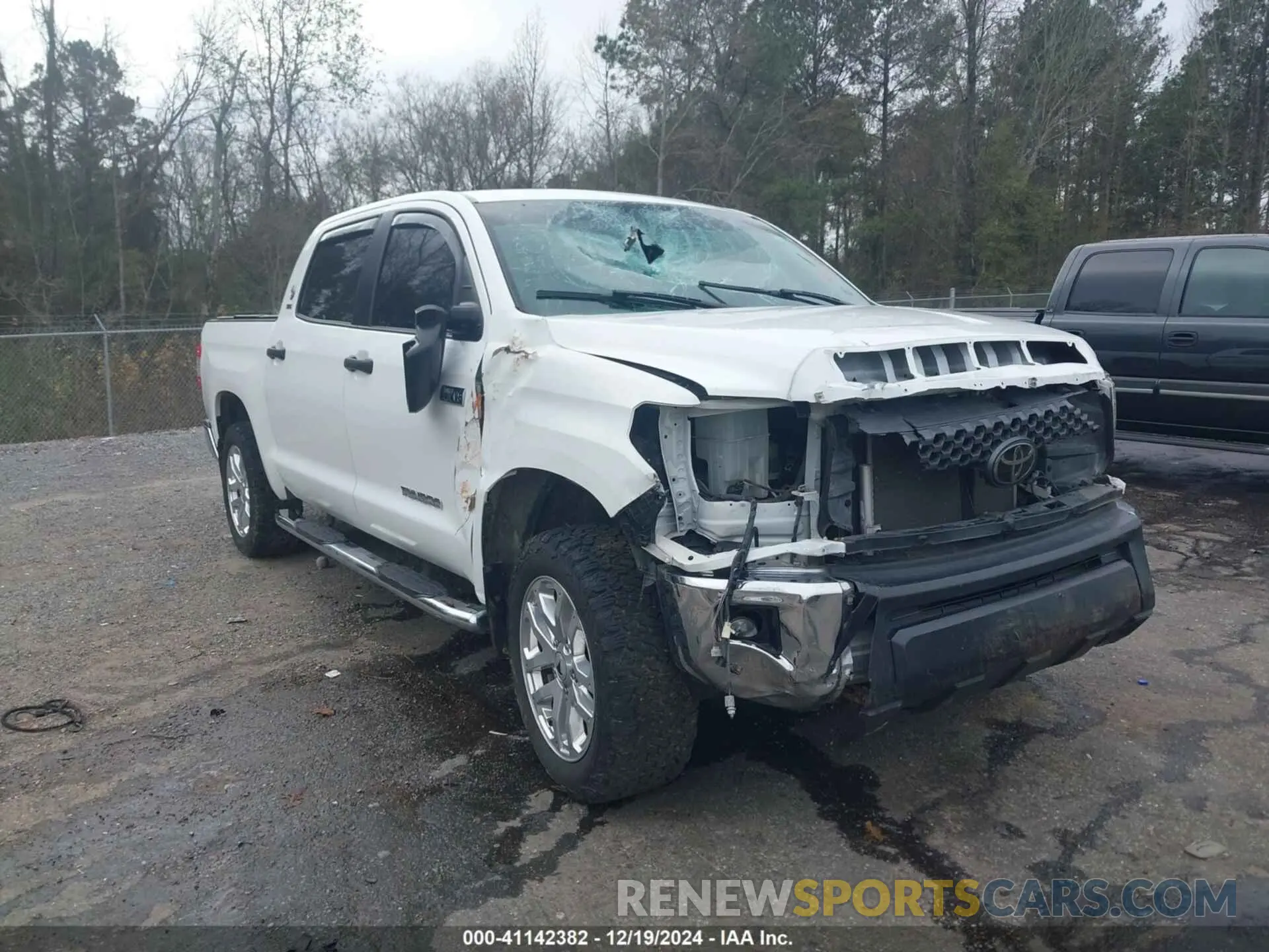1 fotografías del automóvil dañado 5TFDY5F10LX905647 TOYOTA TUNDRA 2020