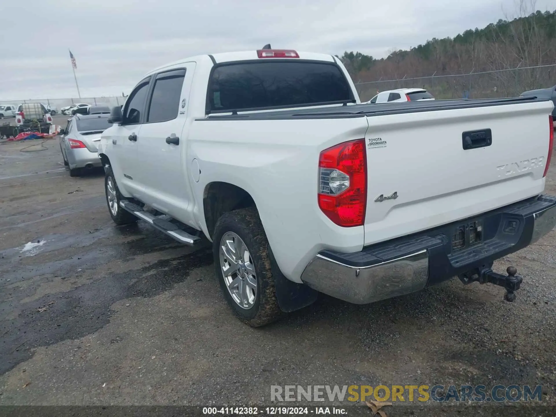 3 fotografías del automóvil dañado 5TFDY5F10LX905647 TOYOTA TUNDRA 2020