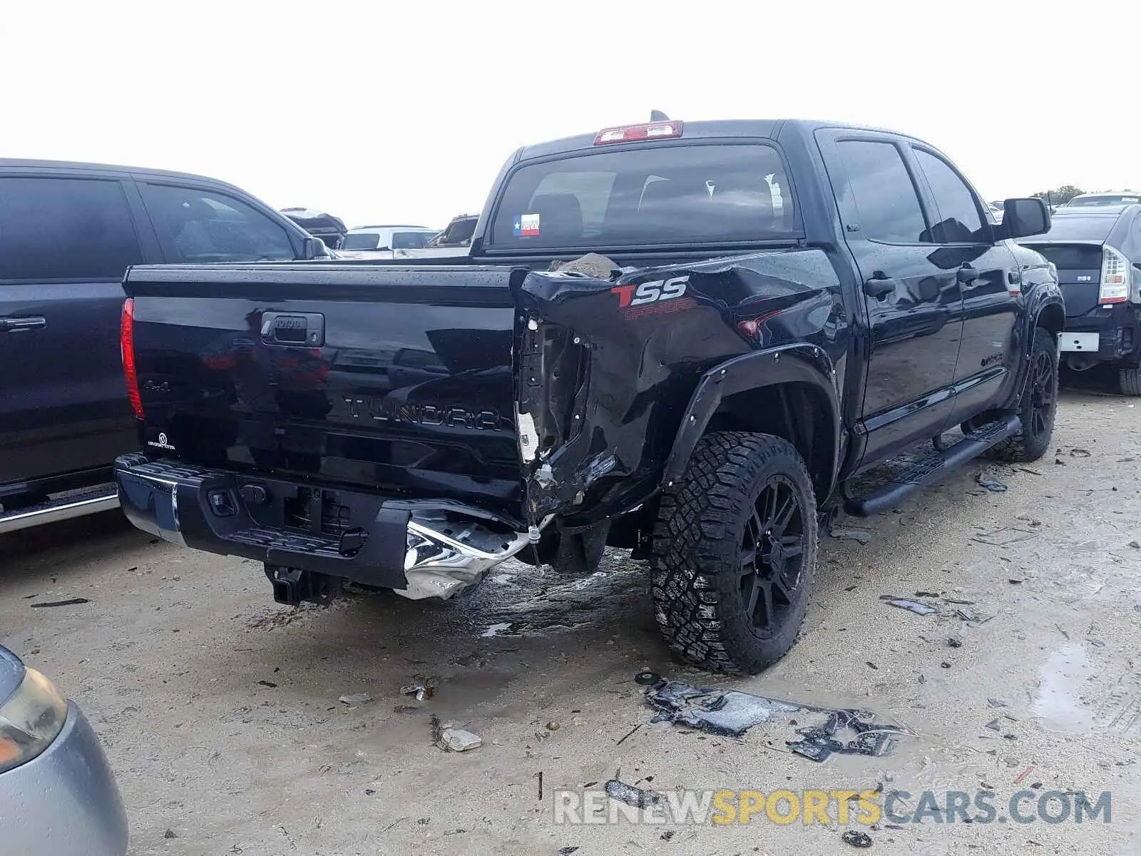 4 fotografías del automóvil dañado 5TFDY5F12LX921669 TOYOTA TUNDRA 2020