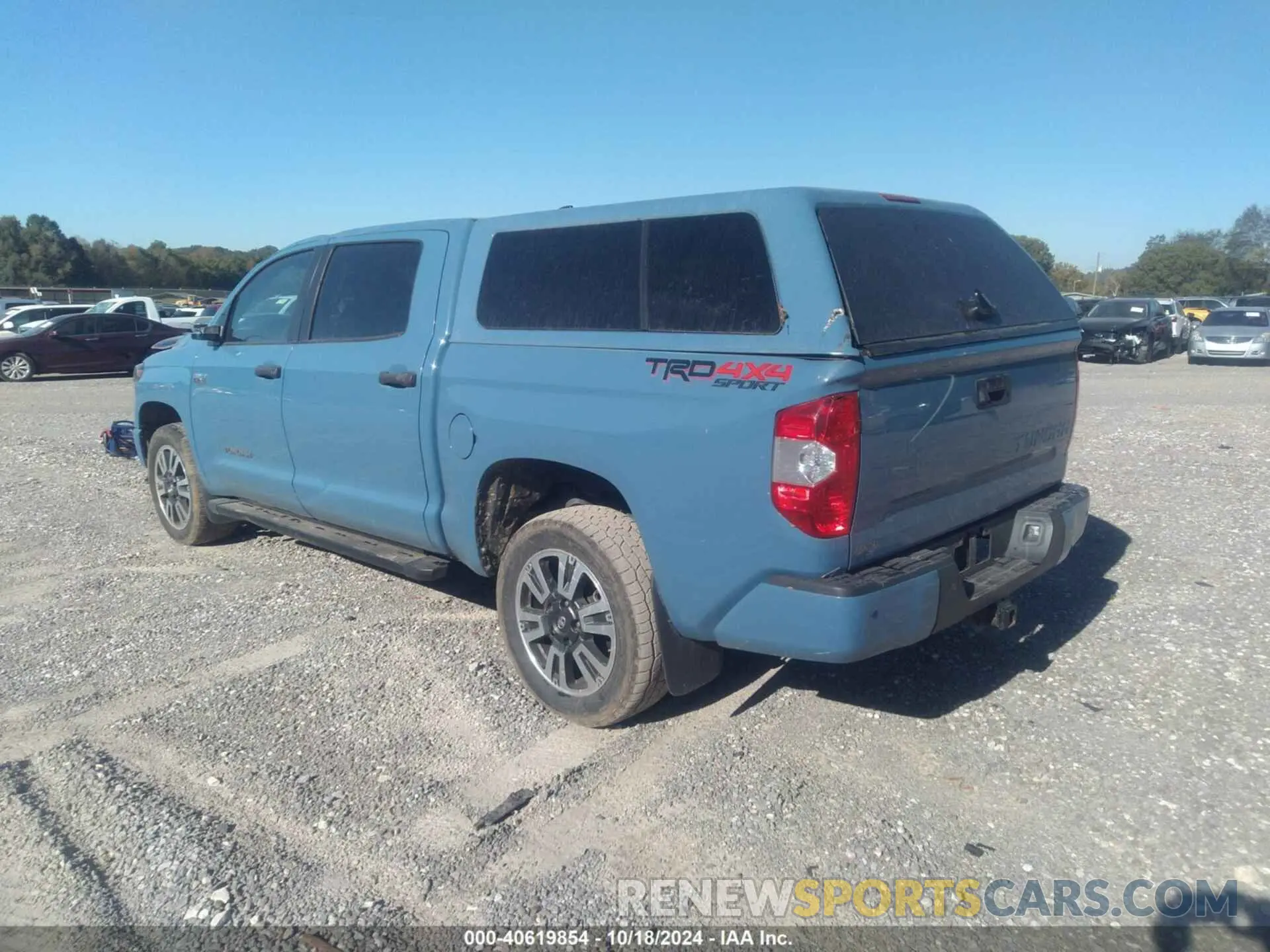 3 fotografías del automóvil dañado 5TFDY5F12LX932669 TOYOTA TUNDRA 2020