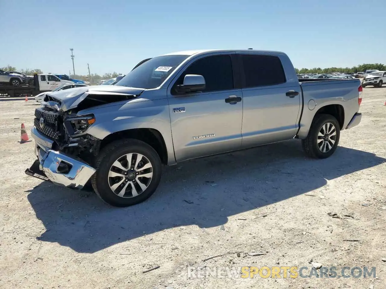 1 fotografías del automóvil dañado 5TFDY5F12LX942201 TOYOTA TUNDRA 2020