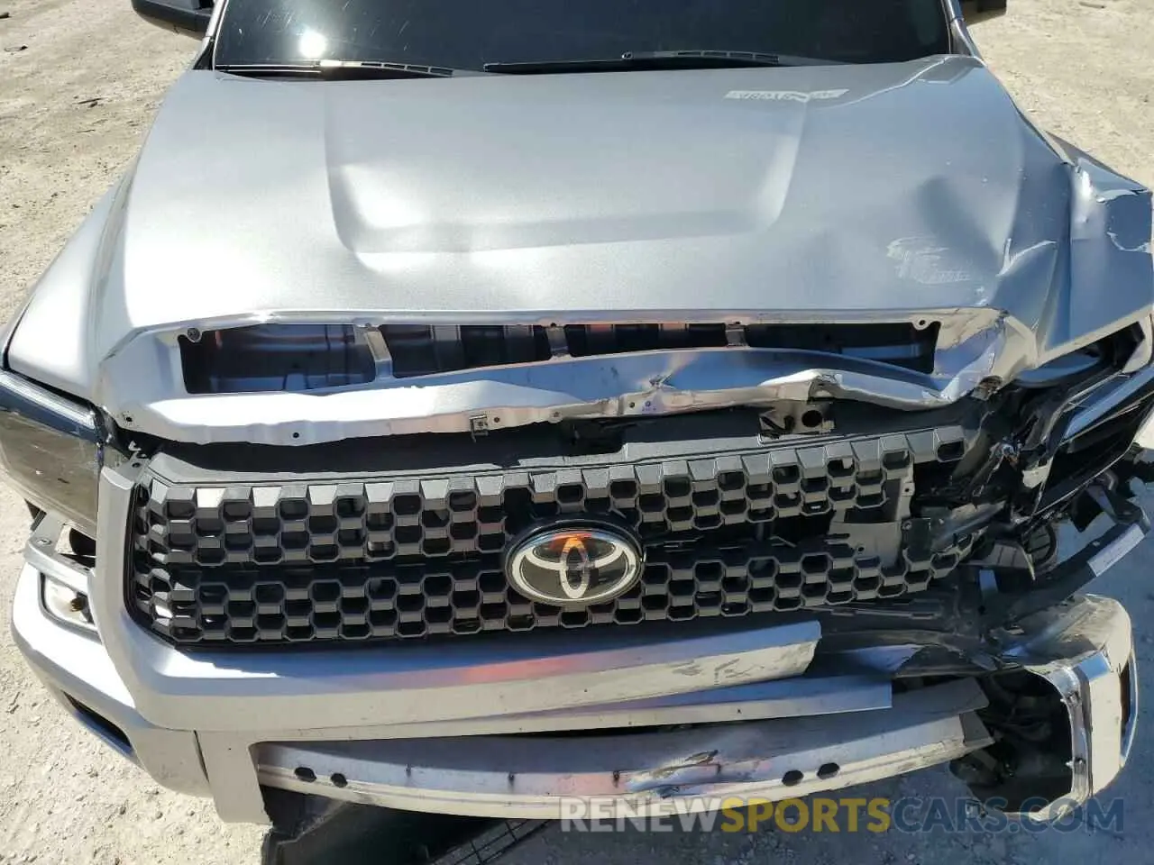 13 fotografías del automóvil dañado 5TFDY5F12LX942201 TOYOTA TUNDRA 2020