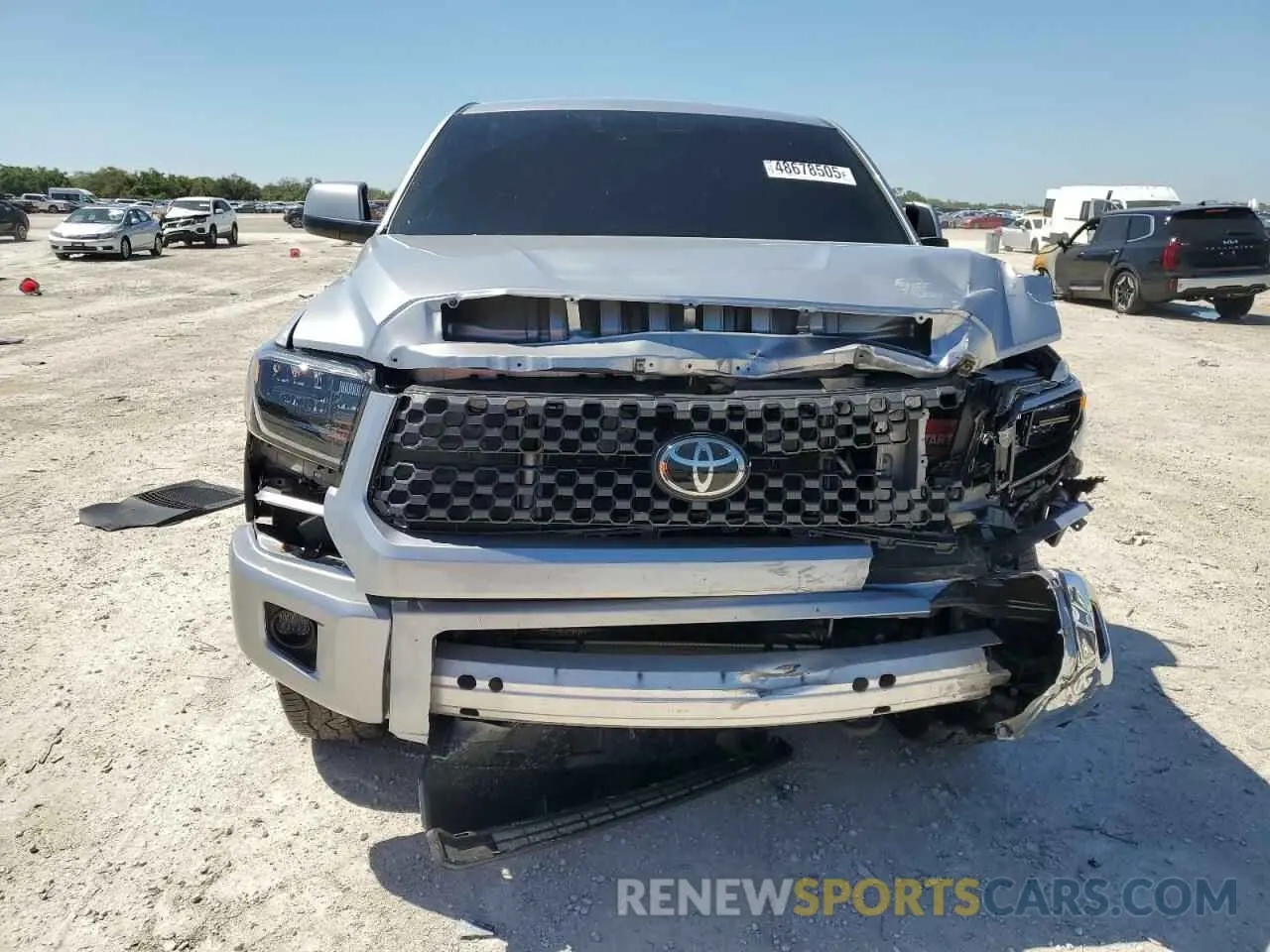 5 fotografías del automóvil dañado 5TFDY5F12LX942201 TOYOTA TUNDRA 2020