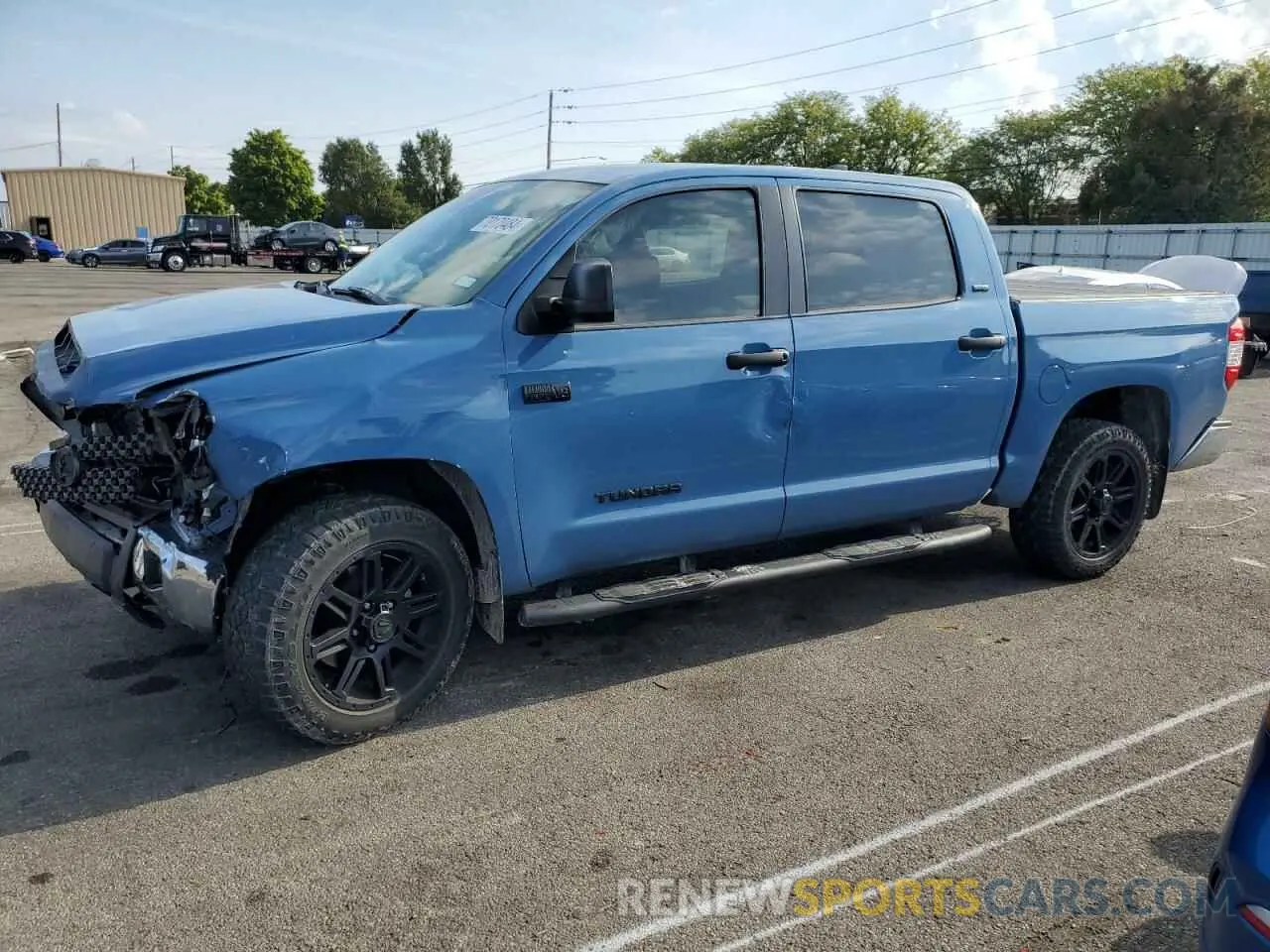 1 fotografías del automóvil dañado 5TFDY5F12LX946555 TOYOTA TUNDRA 2020