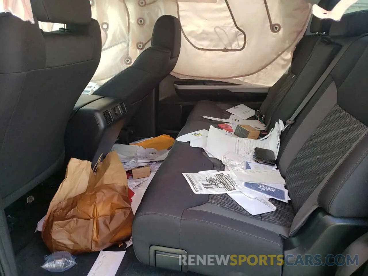 6 fotografías del automóvil dañado 5TFDY5F12LX954123 TOYOTA TUNDRA 2020