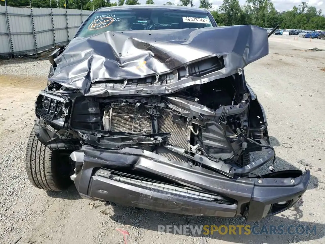 7 fotografías del automóvil dañado 5TFDY5F12LX954123 TOYOTA TUNDRA 2020