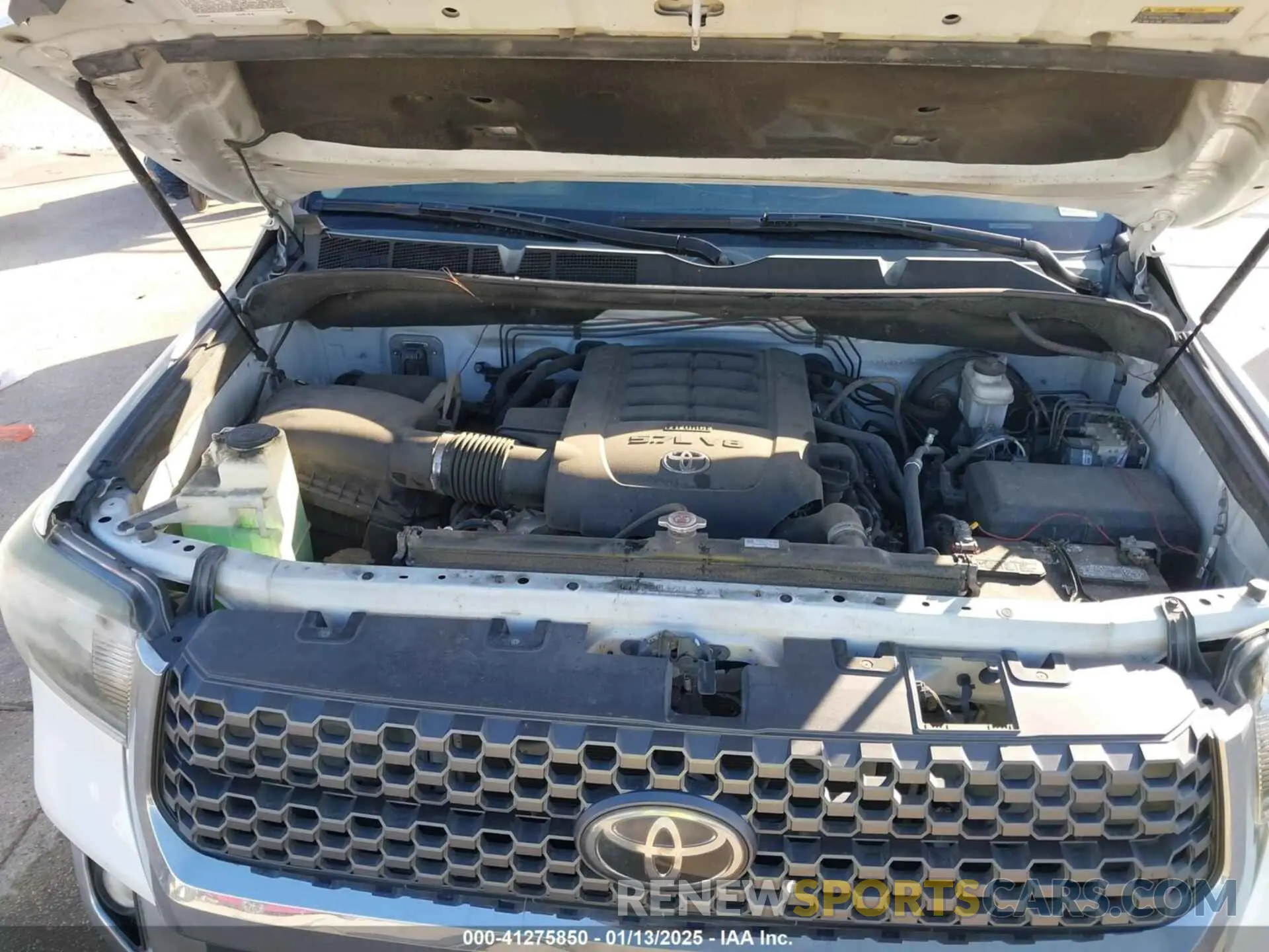 10 fotografías del automóvil dañado 5TFDY5F13LX880288 TOYOTA TUNDRA 2020