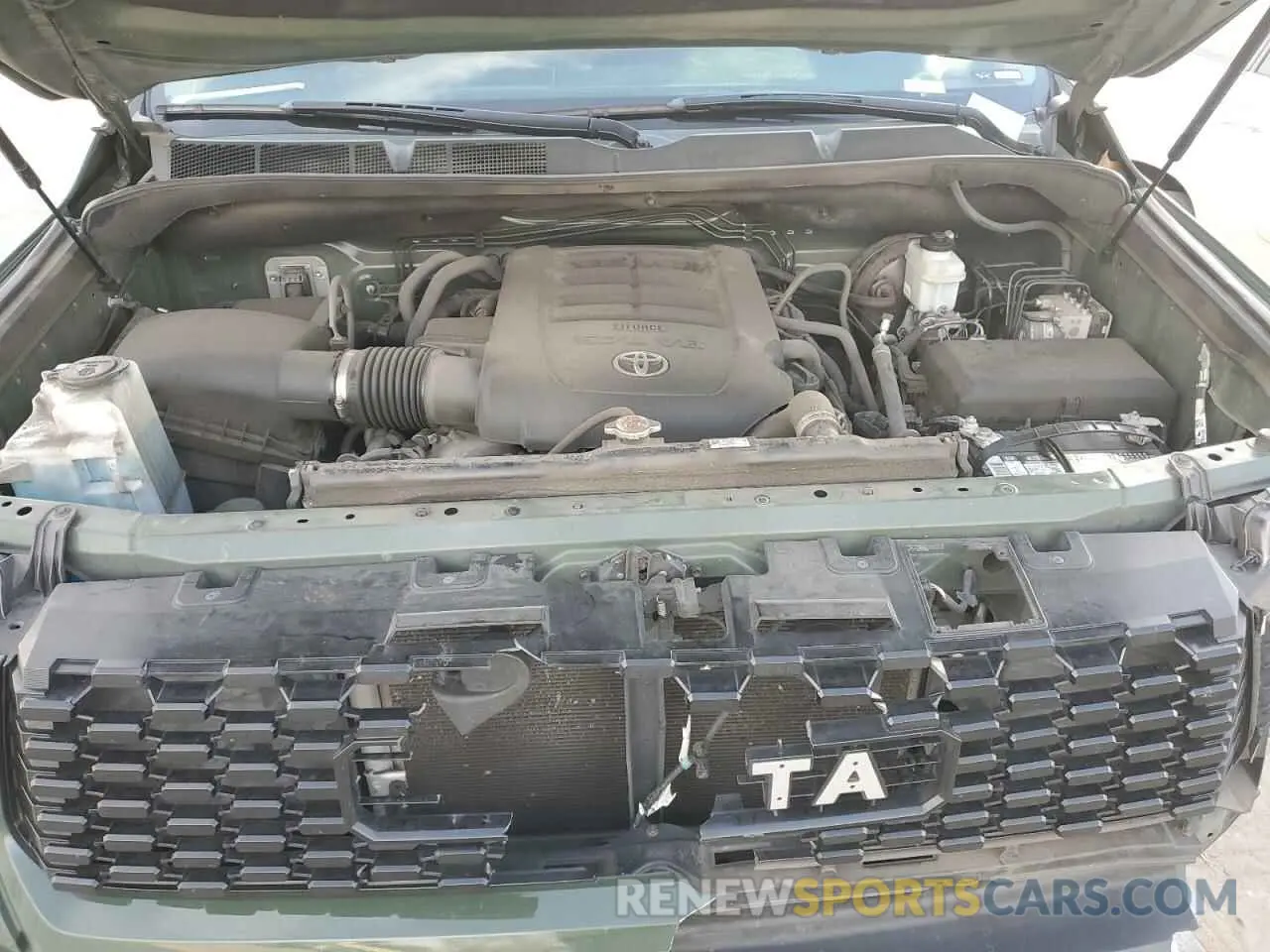 11 fotografías del automóvil dañado 5TFDY5F13LX894580 TOYOTA TUNDRA 2020