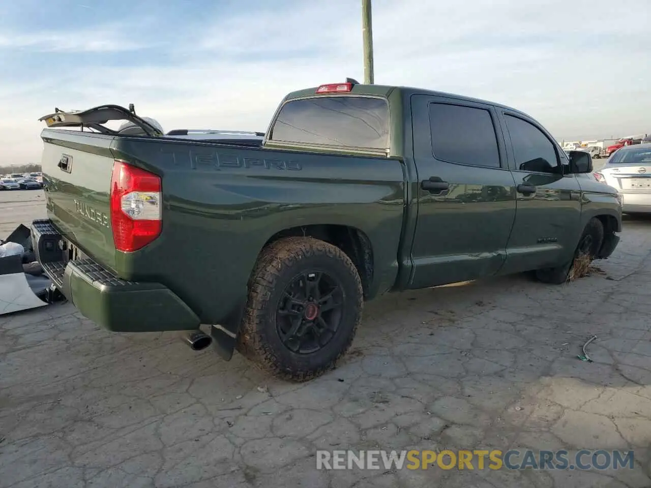 3 fotografías del automóvil dañado 5TFDY5F13LX894580 TOYOTA TUNDRA 2020