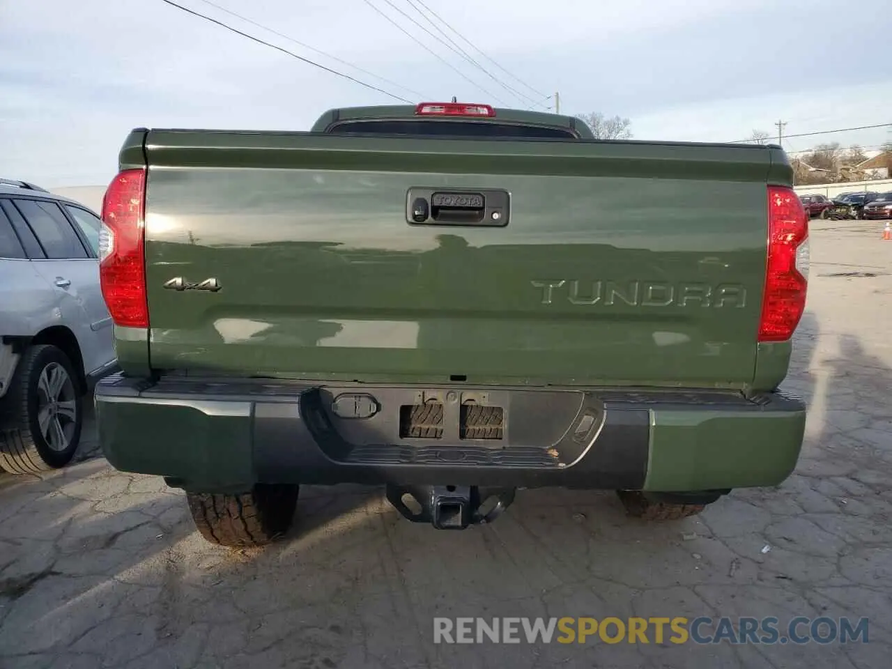 6 fotografías del automóvil dañado 5TFDY5F13LX894580 TOYOTA TUNDRA 2020