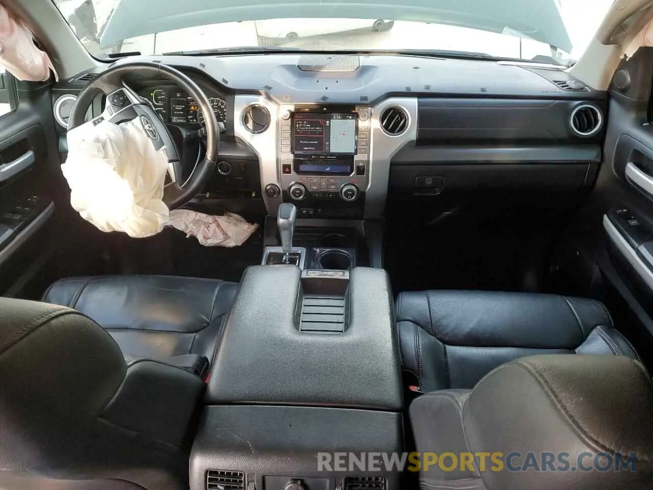 8 fotografías del automóvil dañado 5TFDY5F13LX894580 TOYOTA TUNDRA 2020