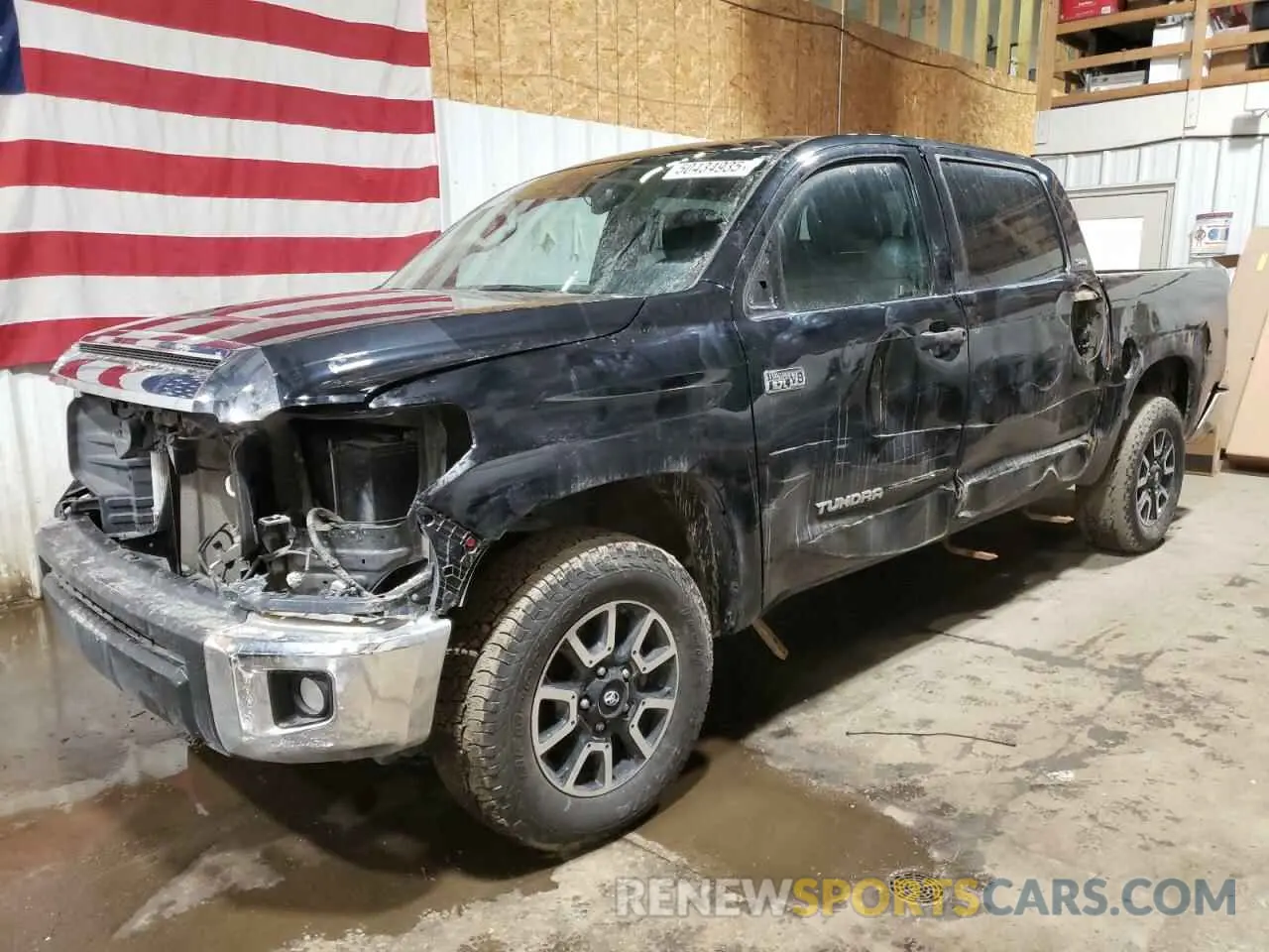 1 fotografías del automóvil dañado 5TFDY5F14LX893972 TOYOTA TUNDRA 2020