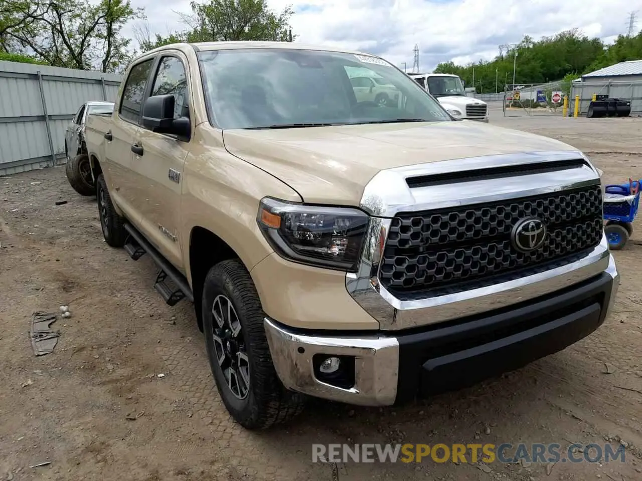 1 fotografías del automóvil dañado 5TFDY5F14LX897844 TOYOTA TUNDRA 2020