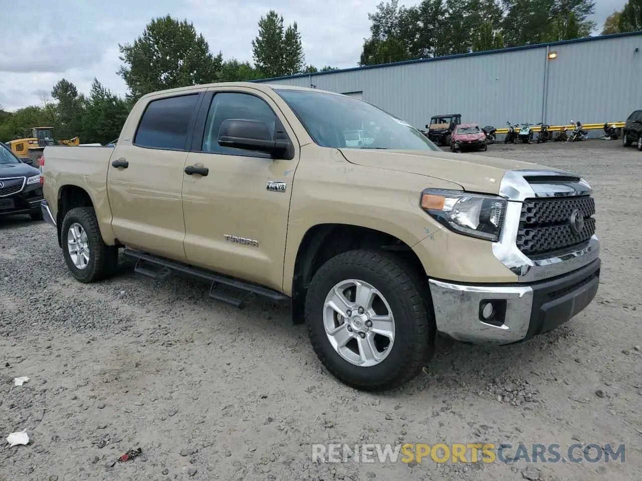4 fotografías del automóvil dañado 5TFDY5F14LX926839 TOYOTA TUNDRA 2020