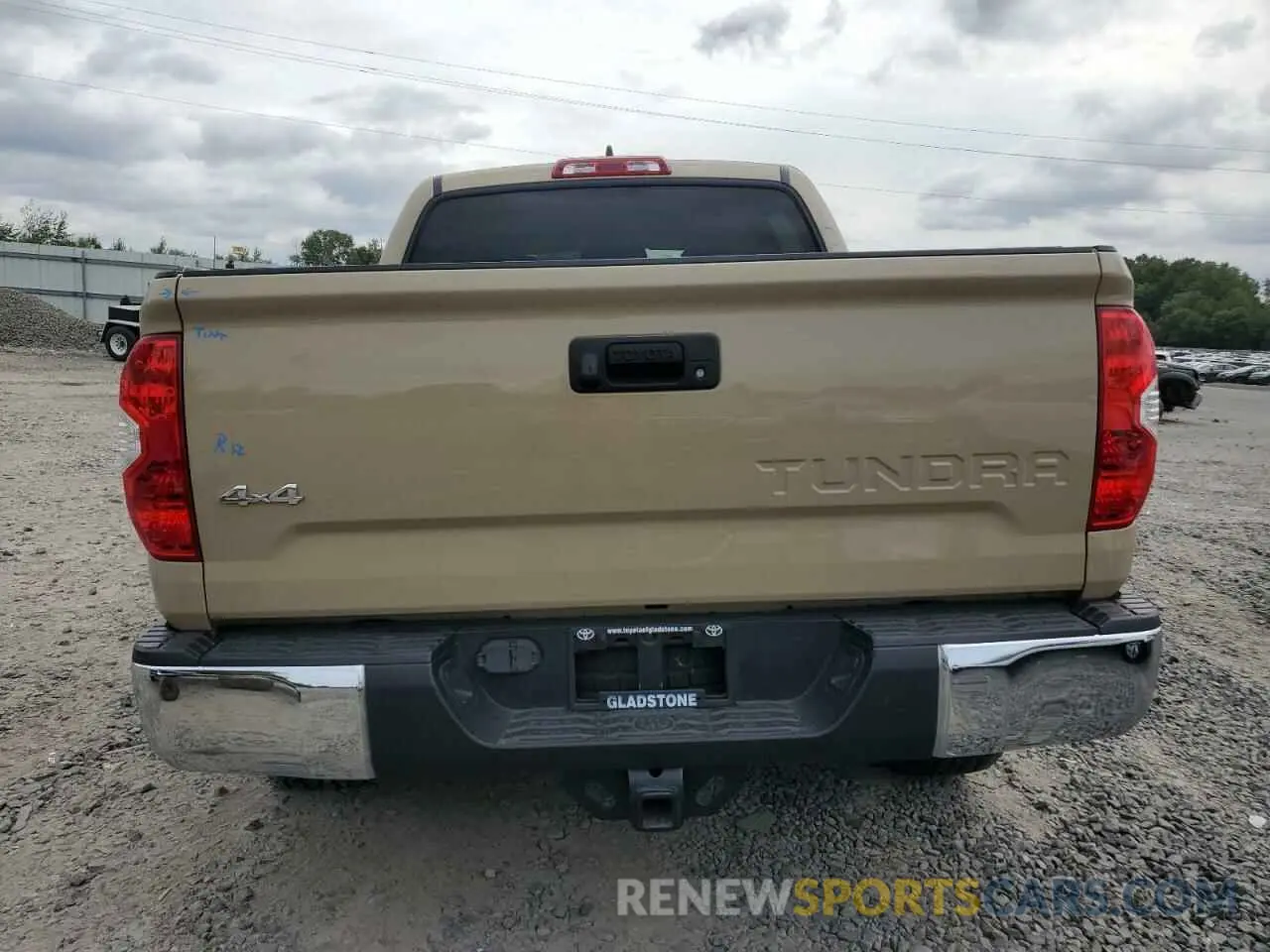 6 fotografías del automóvil dañado 5TFDY5F14LX926839 TOYOTA TUNDRA 2020