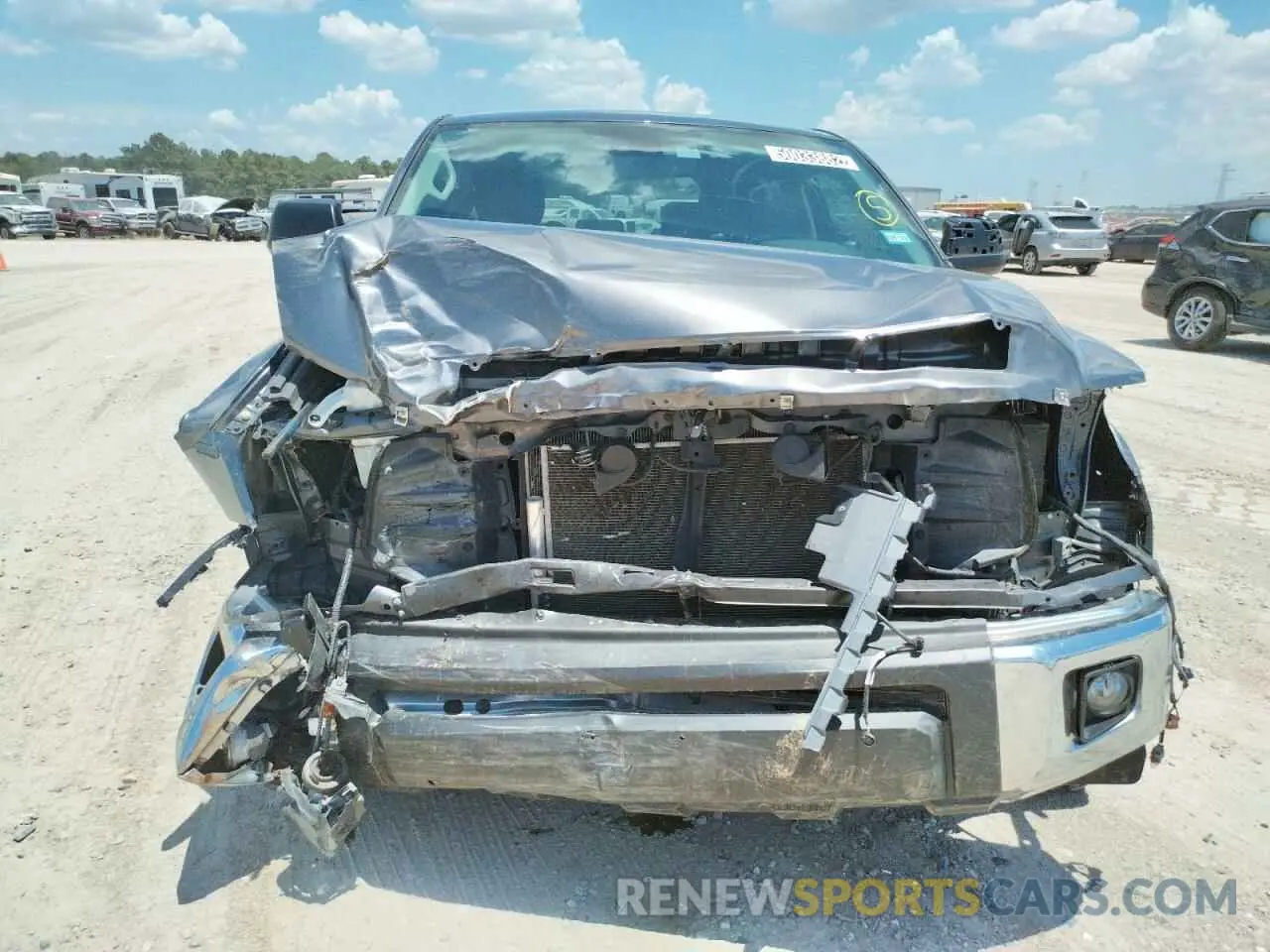 9 fotografías del automóvil dañado 5TFDY5F14LX948923 TOYOTA TUNDRA 2020