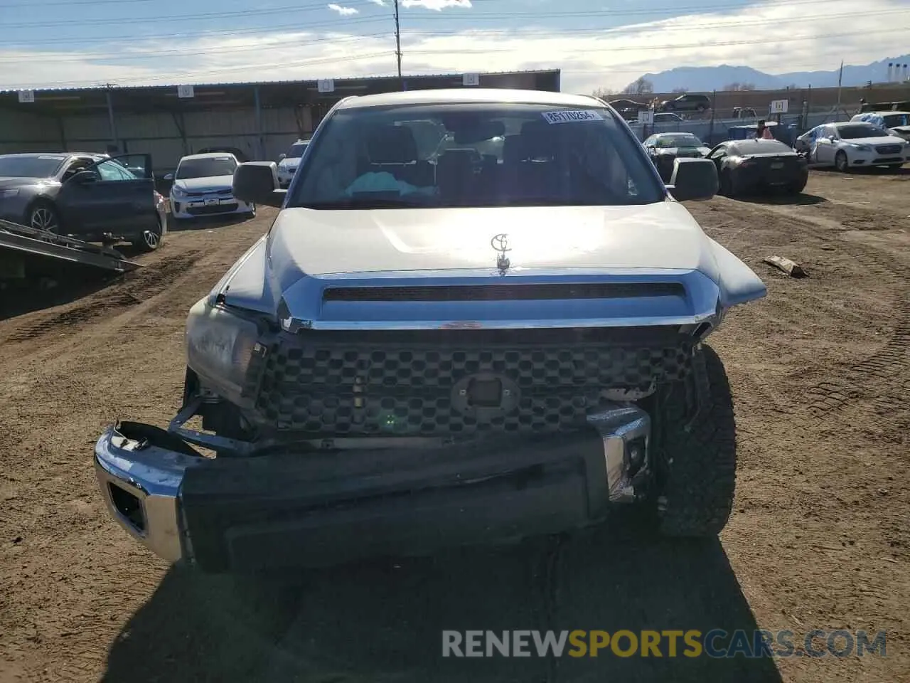 5 fotografías del automóvil dañado 5TFDY5F15LX886187 TOYOTA TUNDRA 2020