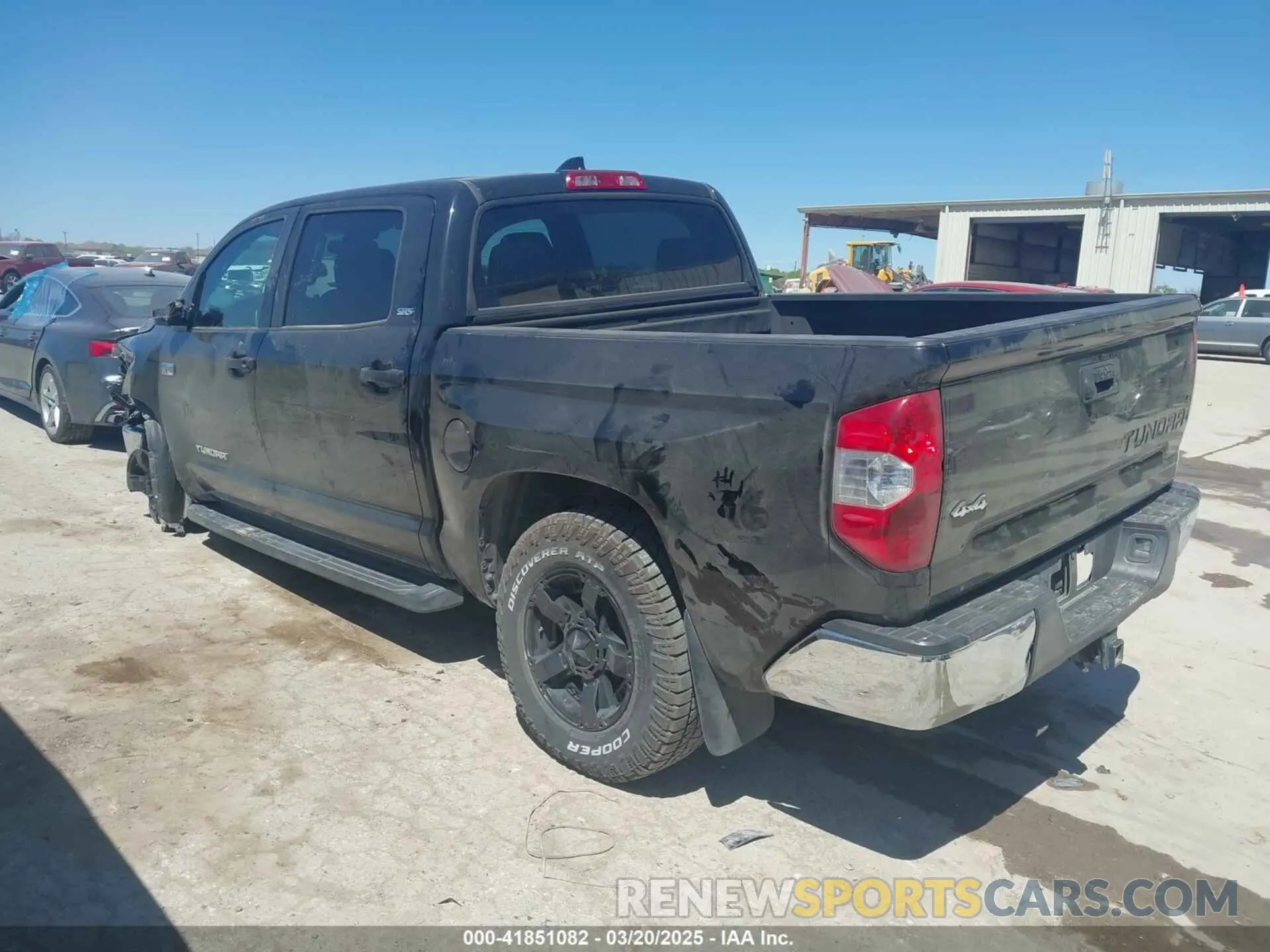 3 fotografías del automóvil dañado 5TFDY5F15LX908821 TOYOTA TUNDRA 2020