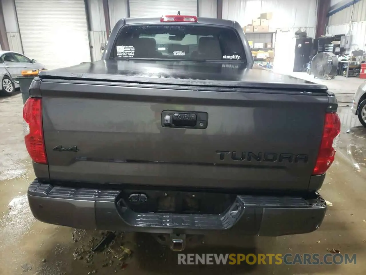 6 fotografías del automóvil dañado 5TFDY5F15LX932925 TOYOTA TUNDRA 2020