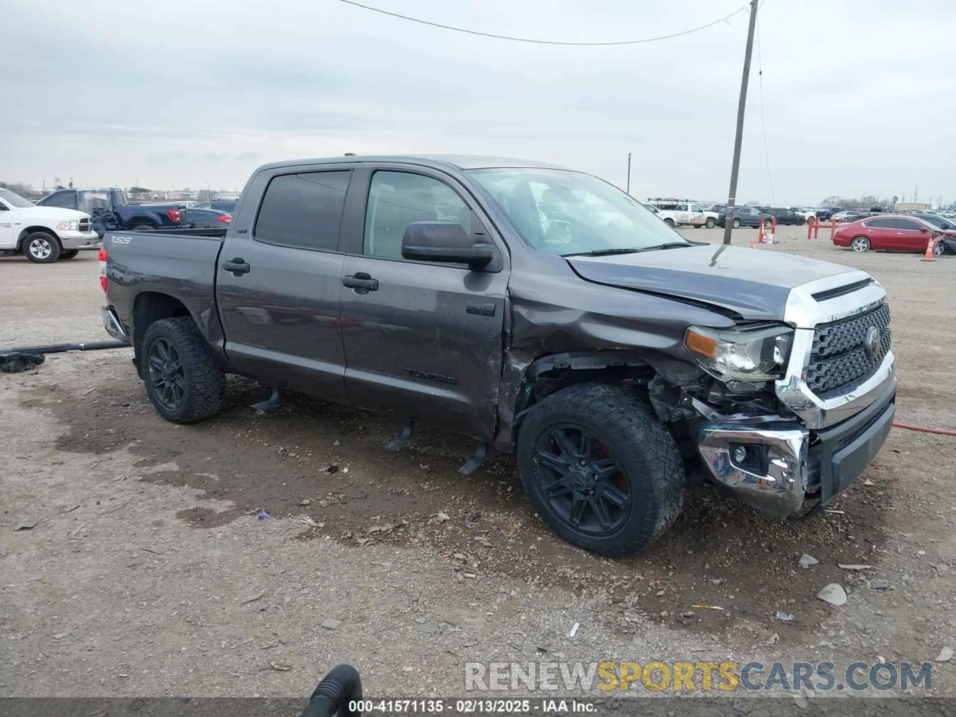1 fotografías del automóvil dañado 5TFDY5F15LX941947 TOYOTA TUNDRA 2020