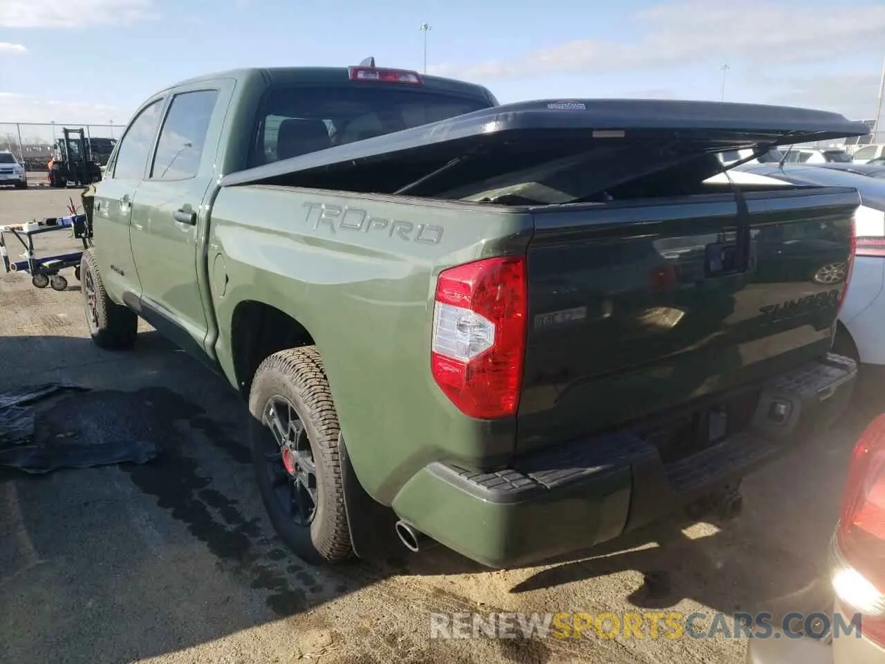 3 fotografías del automóvil dañado 5TFDY5F16LX882875 TOYOTA TUNDRA 2020