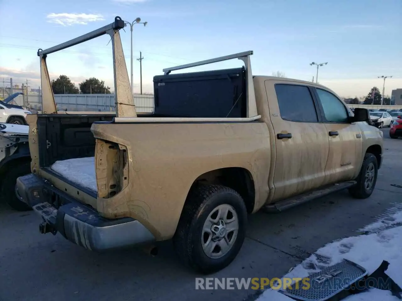 3 fotografías del automóvil dañado 5TFDY5F16LX910285 TOYOTA TUNDRA 2020