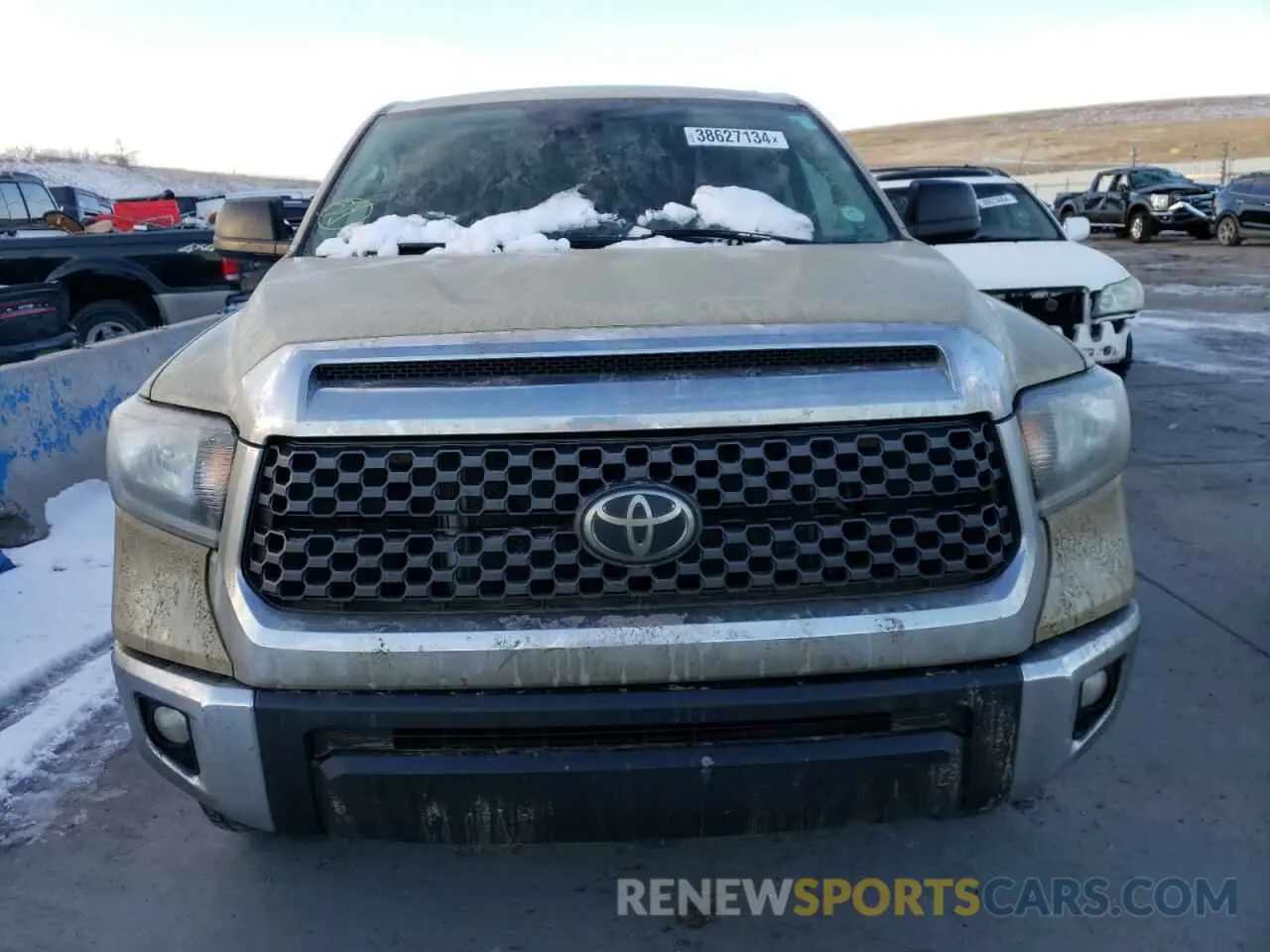 5 fotografías del automóvil dañado 5TFDY5F16LX910285 TOYOTA TUNDRA 2020