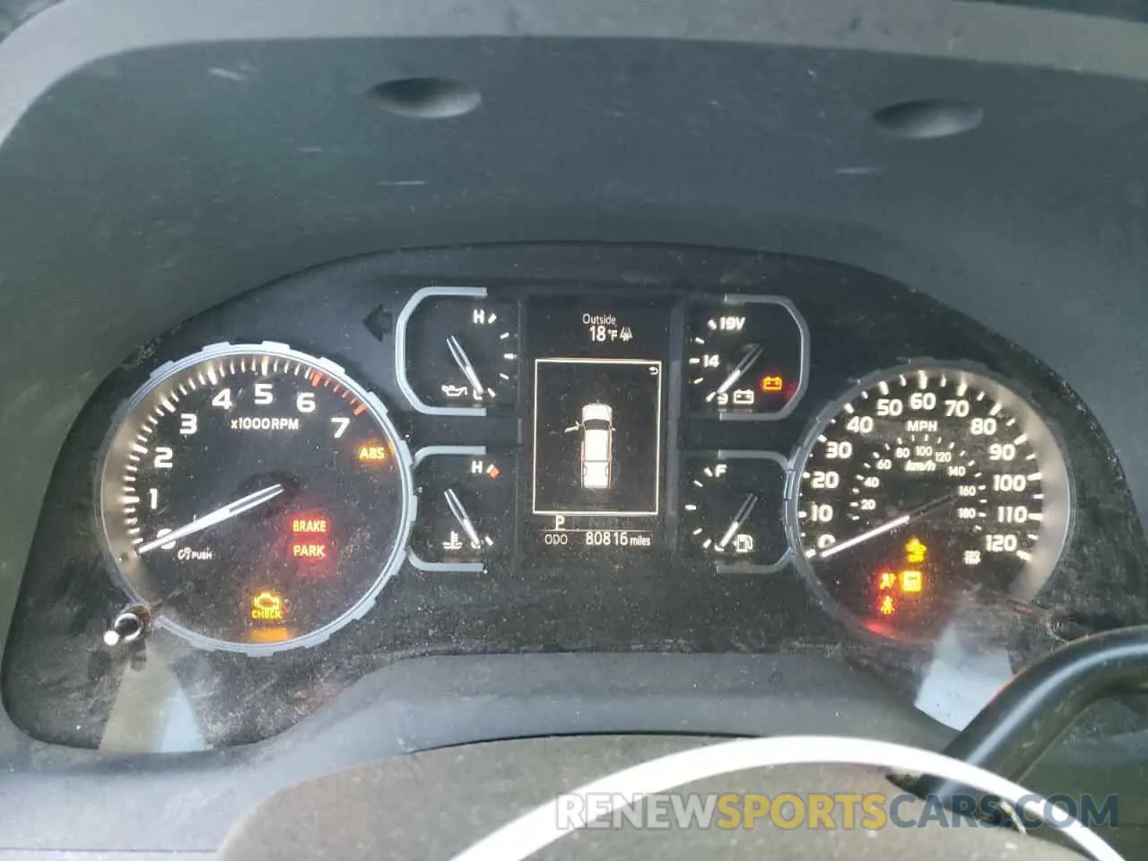 9 fotografías del automóvil dañado 5TFDY5F16LX910285 TOYOTA TUNDRA 2020
