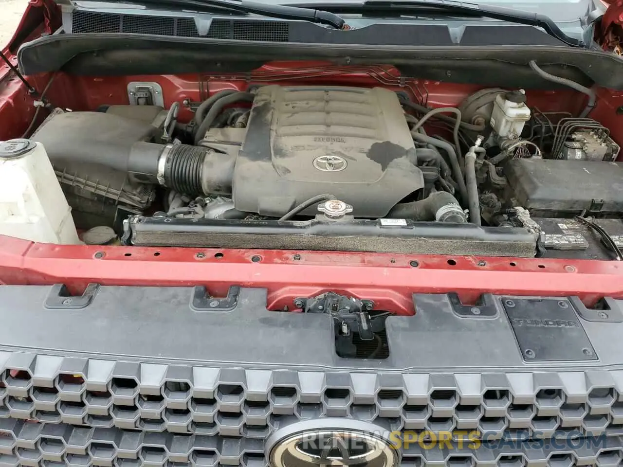 11 fotografías del automóvil dañado 5TFDY5F17LX935289 TOYOTA TUNDRA 2020