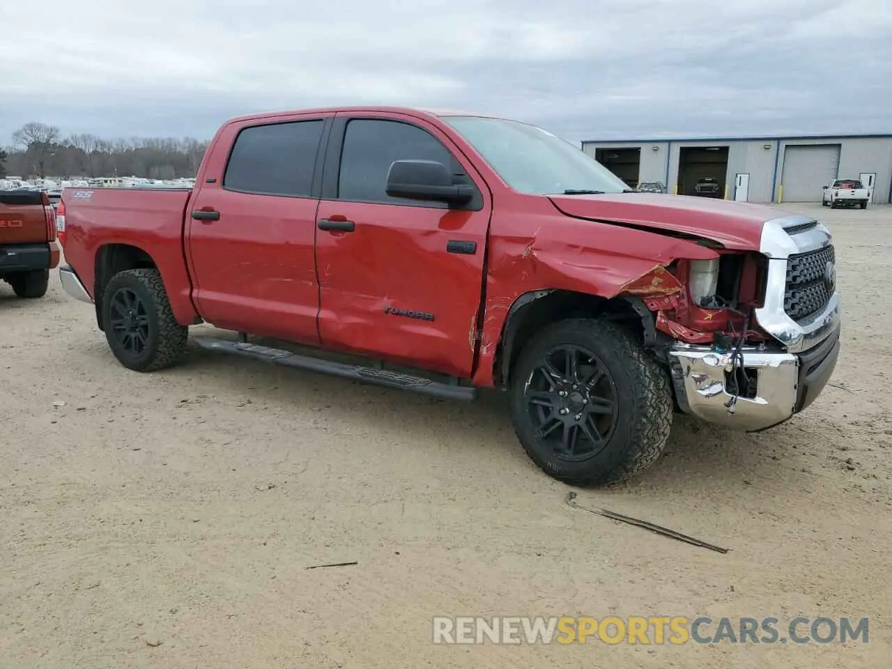 4 fotografías del automóvil dañado 5TFDY5F17LX935289 TOYOTA TUNDRA 2020