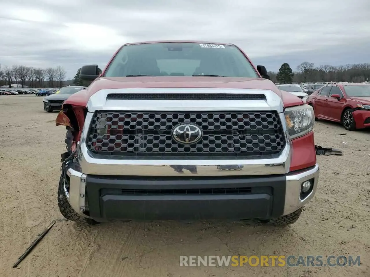 5 fotografías del automóvil dañado 5TFDY5F17LX935289 TOYOTA TUNDRA 2020