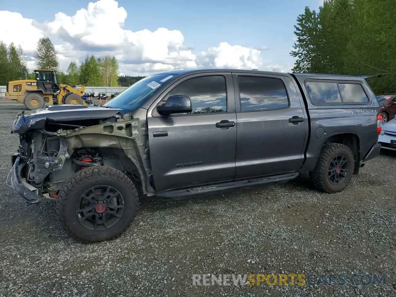 1 fotografías del automóvil dañado 5TFDY5F17LX940590 TOYOTA TUNDRA 2020
