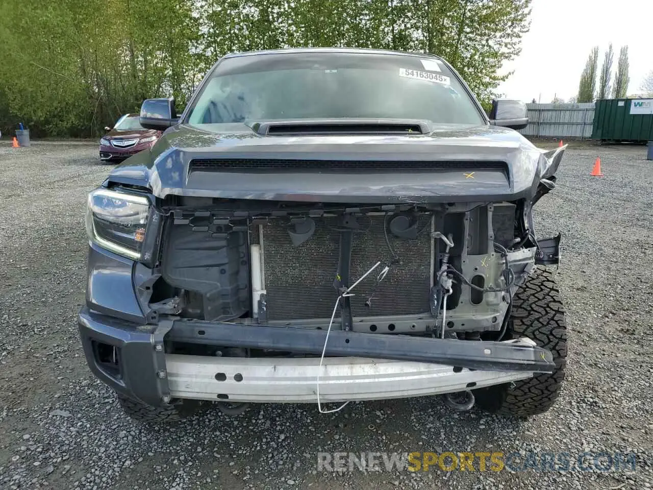 5 fotografías del automóvil dañado 5TFDY5F17LX940590 TOYOTA TUNDRA 2020