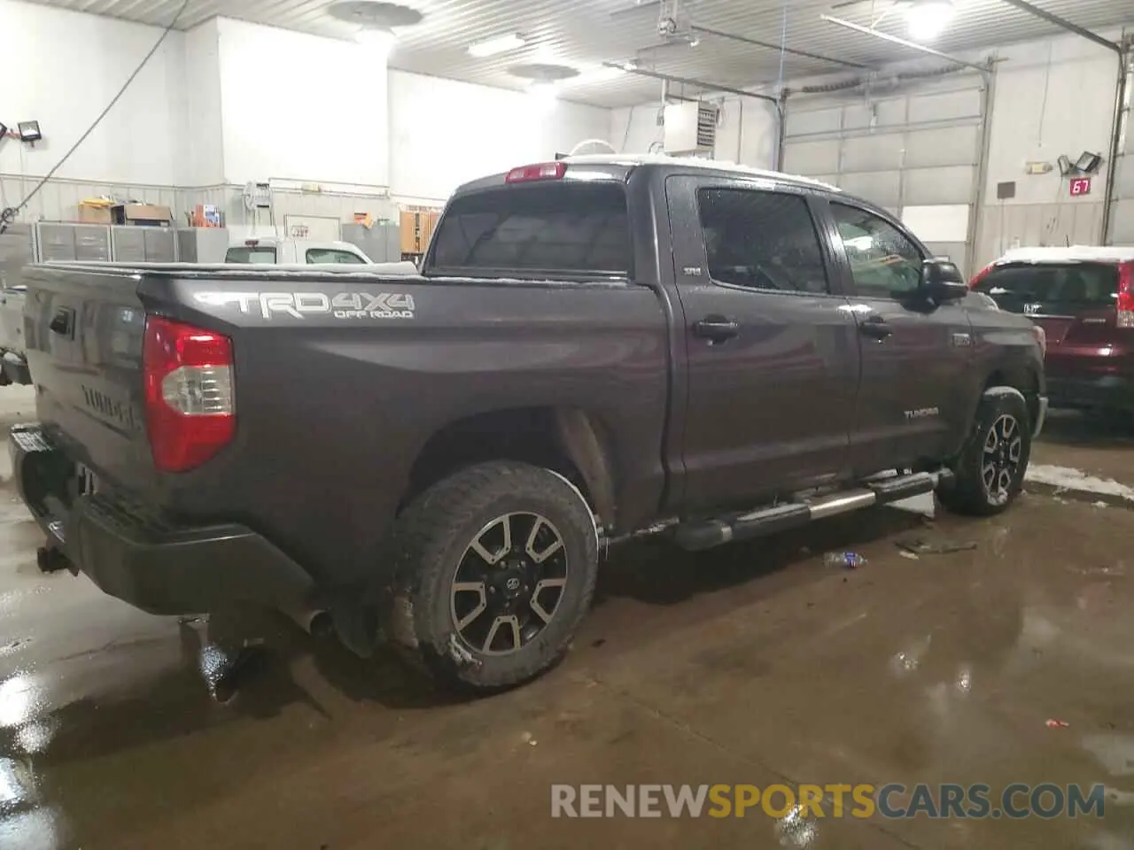 3 fotografías del automóvil dañado 5TFDY5F17LX952433 TOYOTA TUNDRA 2020