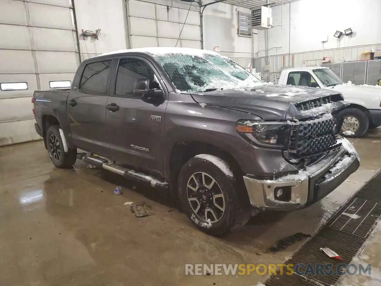 4 fotografías del automóvil dañado 5TFDY5F17LX952433 TOYOTA TUNDRA 2020