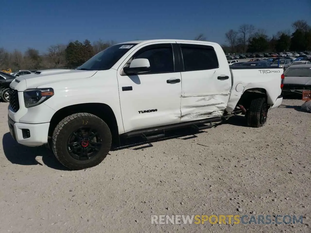 1 fotografías del automóvil dañado 5TFDY5F17LX953369 TOYOTA TUNDRA 2020