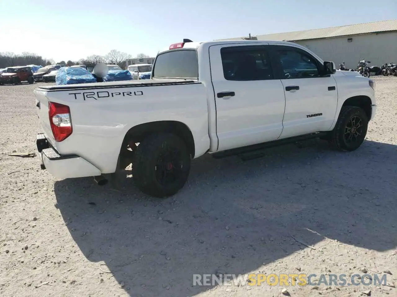3 fotografías del automóvil dañado 5TFDY5F17LX953369 TOYOTA TUNDRA 2020