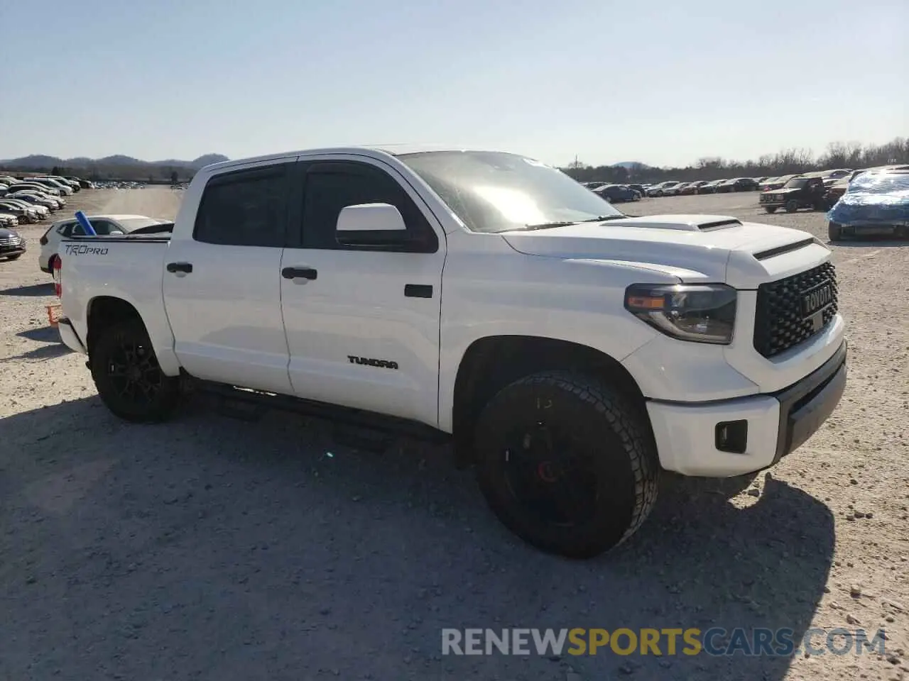4 fotografías del automóvil dañado 5TFDY5F17LX953369 TOYOTA TUNDRA 2020