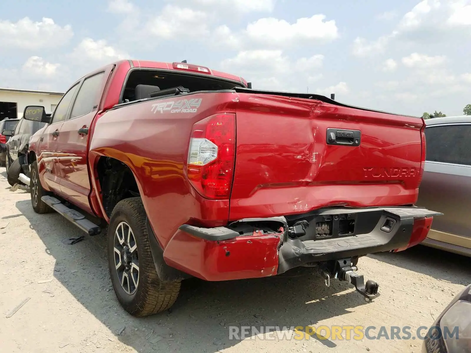 3 fotografías del automóvil dañado 5TFDY5F18LX918839 TOYOTA TUNDRA 2020