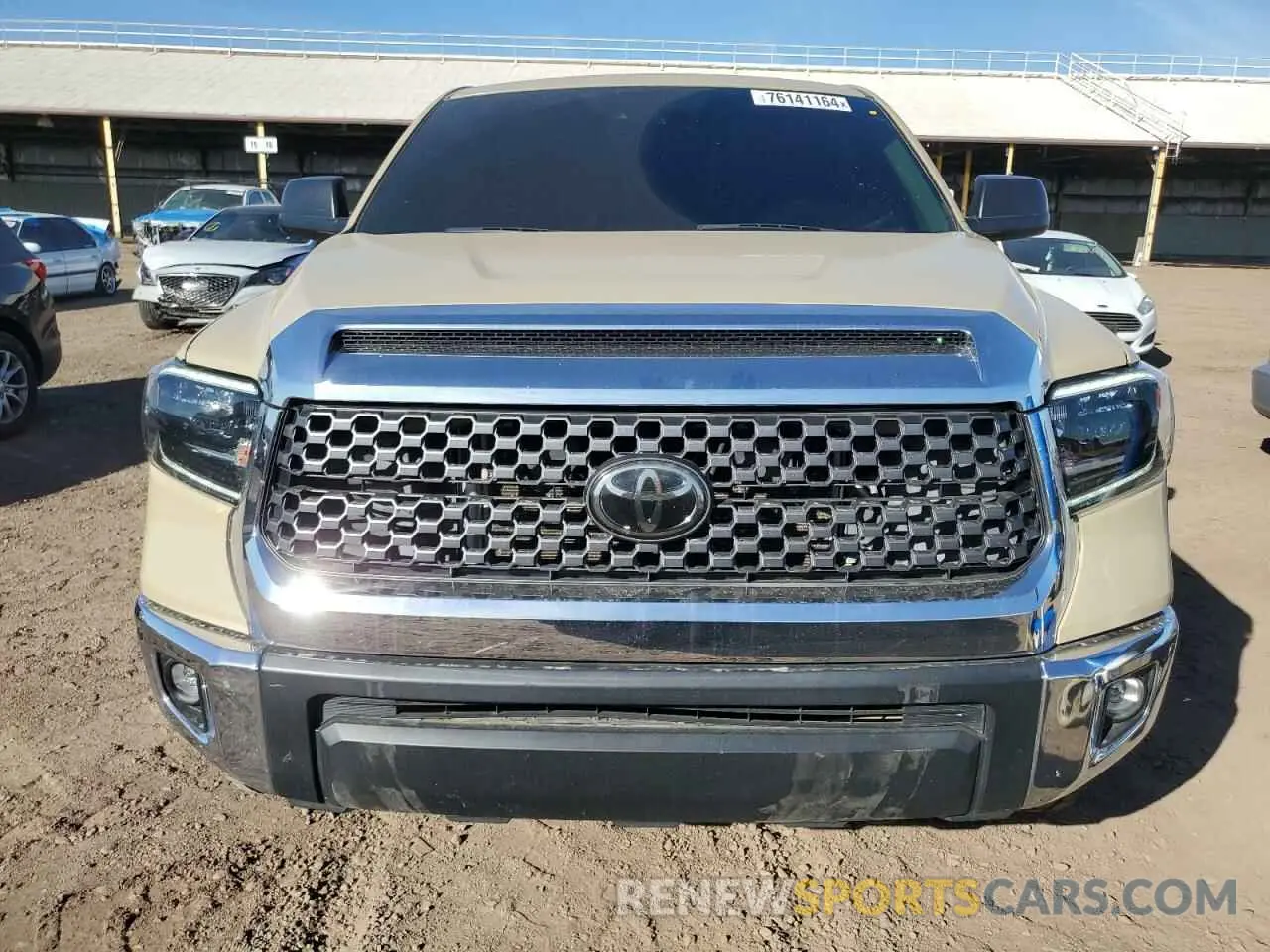 5 fotografías del automóvil dañado 5TFDY5F18LX927931 TOYOTA TUNDRA 2020