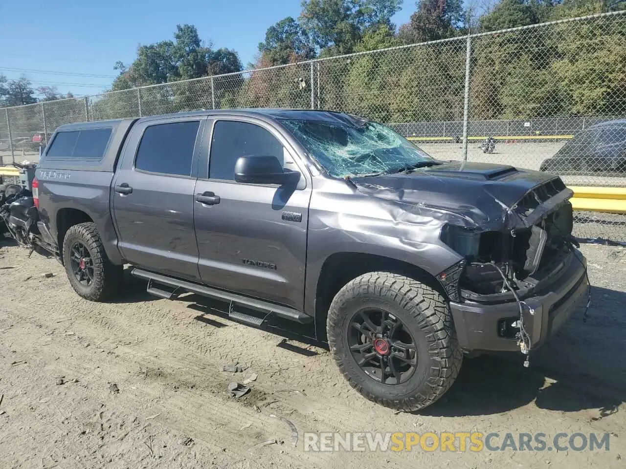 4 fotografías del automóvil dañado 5TFDY5F18LX939903 TOYOTA TUNDRA 2020